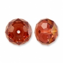 Briolette Red Magma 12mm