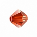 Bicone Red Magma 4mm