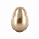 Pear-Shaped Bronze 11x8mm