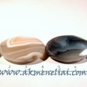 Bostvanos agatas facetuotas 30mm