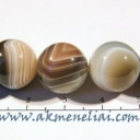 Bostvanos agatas 14mm