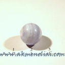 Juostuotas mėlynasis agatas  12mm