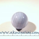 Juostuotas mėlynasis agatas  20mm