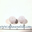 Juostuotas mėlynasis agatas  4x5mm
