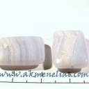 Juostuotas mėlynasis agatas  18mm