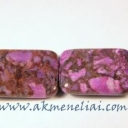 Dažytas agatas 25x18mm