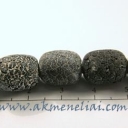 Nurūgštintas juodas agatas 14mm