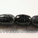 Nurūgštintas juodas agatas 17mm