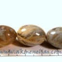 Agatas pilkas 18mm
