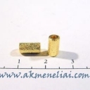 Cilindriukai paauksuoti 6mm