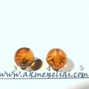 Citrinas facetuotas 6mm