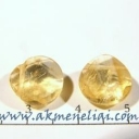 Citrinas facetuotas 11mm