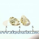 Citrinas facetuotas 8mm