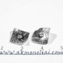 Kvadratinis diskelis 9mm 925