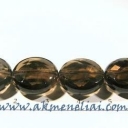Dūminis kvarcas facetuotas 15mm