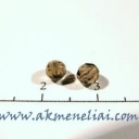 Dūminis kvarcas facetuotas 4mm
