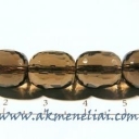 Dūminis kvarcas facetuotas 12mm