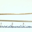 Grandinėlė Gyvatėlė 1.2mm 925