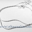 Grandinėlės su užsegimais 45cm 925