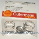Gutermano žiedas 15mm
