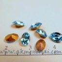 Jablonex Aquamarine akutė 6mm