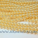 Stikliniai perlai 4mm