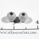 Karoliukas 4mm 925