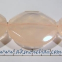 Rožinis kvarcas facetuotas 31mm