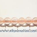Rožinis kvarcas 6mm