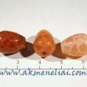 Ugninis agatas 14mm