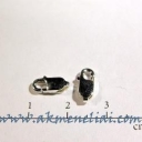 Užsegimai 8mm 925