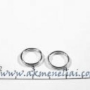 Srieginis žiedelis 6mm 925