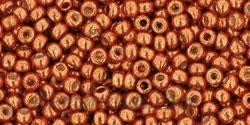 Toho biseris TR-11-PF562 11/0 Permanent Finish - Galvanized Saffron