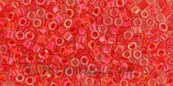 TOHO Treasure TT-01-185/ Inside-Color Luster Crystal/Poppy Lined