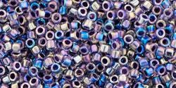 TOHO Treasure TT-01-774/ Inside-Color Rainbow Crystal/Grape Lined
