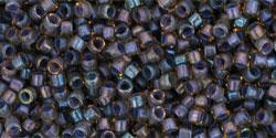 TOHO Treasure TT-01-926/ Inside-Color Lt Topaz/Opaque Lavender Lined