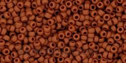 Toho biseris TR-15-46LF 15/0 Opaque-Frosted Terra Cotta