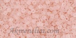 Toho biseris TR-15-11F 15/0 Transparent-Frosted Rosaline 