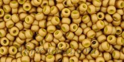 Toho biseris TR-11-1623F 11/0 Opaque-Frosted Gold Luster Yellow 