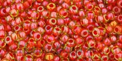 Toho biseris TR-11-303 11/0  Inside-Color Jonquil/Hyacinth Lined 