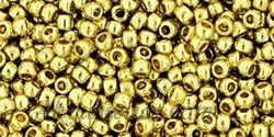 Toho biseris TR-11-PF559 11/0  PermaFinish - Galvanized Yellow Gold