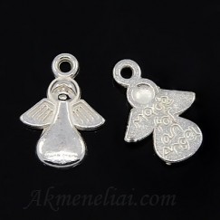 Pakabukas Angelas sidabro spalvos 18x13mm
