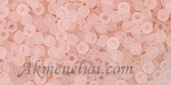 Toho biseris TR-11-11F 11/0 Transparent-Frosted Rosaline