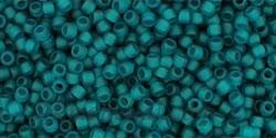 Toho biseris TR-15-7BDF 15/0 Transparent-Frosted Teal