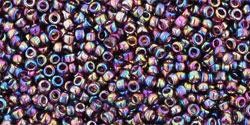 Toho biseris TR-15-166C 15/0 Transparent-Rainbow Amethyst