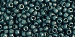 Toho biseris TR-11-519F 11/0 Higher-Metallic Frosted Teal Hematite