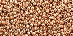 Toho biseris  TR-15-551 15/0 Galvanized Rose Gold 