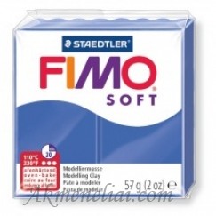 Fimo soft Briliant Blue 33, 350g.
