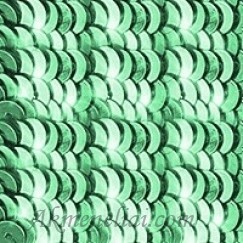 Langlois-Martin žvyneliai-  2045 Metalic Medium Green, plokšti 4mm