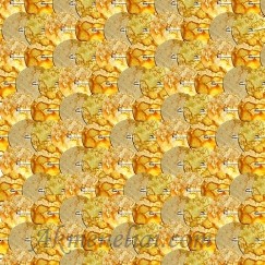 Langlois-Martin žvyneliai -Venitian gold , plokšti 3mm